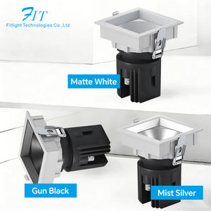 <span class=keywords><strong>Spot</strong></span> <span class=keywords><strong>LED</strong></span> encastré pour plafond, 12 W, étanche, CRI90, anti-éblouissement, <span class=keywords><strong>mini</strong></span>, intérieur, IP65, extérieur, multifonctionnel, downlight - Product Image 1