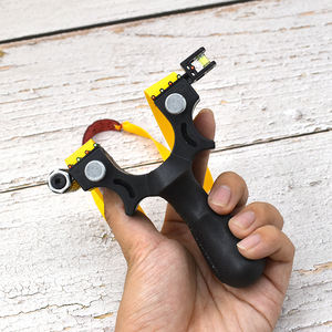 Schwarze Harz-Schleuder für die Jagd im Freien mit Laser-Visier - Product Image 4