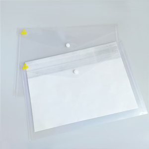 Carpeta de archivos HESION A4 Bolsa de documentos de plástico antiestática transparente con cierre a presión <span class=keywords><strong>para</strong></span> sala limpia y electrónica - Product Image 6