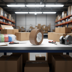 Ruban adhésif simple face Truper CCA-150 48 mm x 150 m, couleur cannelle, imperméable, adhésif acrylique sensible à la pression, pour la fermeture de cartons - Product Image 2