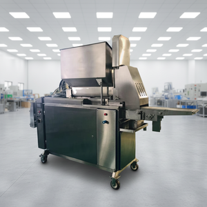 Máquina Automática Industrial para Hacer Hamburguesas, Nuggets <span class=keywords><strong>de</strong></span> Pollo, Empanadas <span class=keywords><strong>de</strong></span> Carne, Prensa para Carne <span class=keywords><strong>de</strong></span> Pescado y Res, Máquina para Hacer Empanadas - Product Image 1