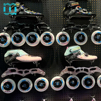Patins à roulettes professionnels SeeMore OEM/ODM à 3/4 roues pour homme/femme, chaussures de patinage à roulettes en fibre de carbone, chaussures de patinage en ligne