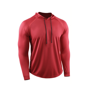 Felpa da uomo con cappuccio da allenamento da <span class=keywords><strong>basket</strong></span> da ginnastica traspirante ad asciugatura rapida e traspirante <span class=keywords><strong>felpe</strong></span> estive - Product Image 5