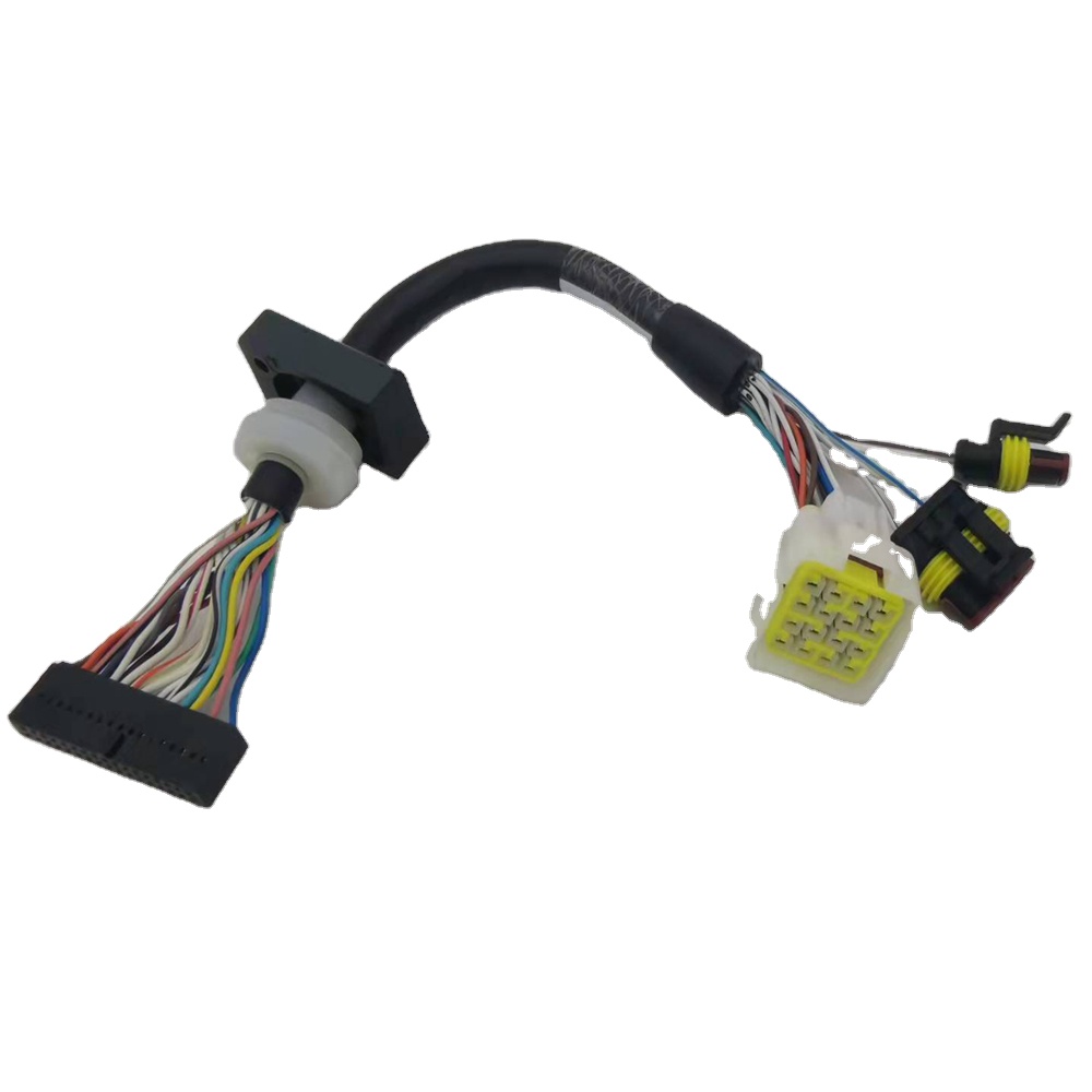 OEM длинный цветной Калибр проводов под заказ автомобильный жгут проводов автомобильный кабель в сборе жгут проводов