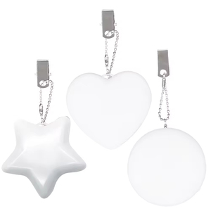 Luz LED para Bolso con Sensor Táctil, Forma de Corazón, Estrella, Redonda, con Clip, para Mujer, Regalos para el Día de la Madre - Product Image 4