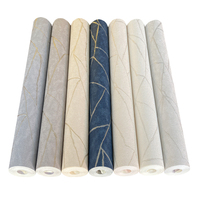 Rouleau de papier peint 3D de luxe moderne abstrait espace motif géométrique PVC pour la maison hôtel décoration murale en gros papier peint revêtement mural