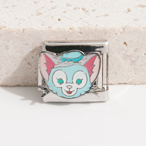 สร้อยข้อมือสแตนเลสแบบโมดูลาร์ DIY พร้อมจี้การ์ตูน ของขวัญเครื่องประดับสำหรับทุกเพศ - Product Image 3