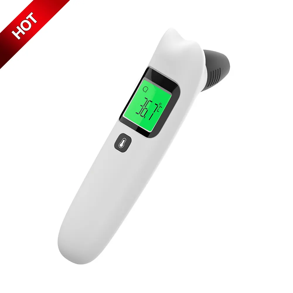 Basal Body Temperature Thermometer CE Approved Dual-mode Read Safety Infrared Baby Forehead Ear Thermometer