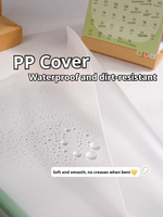Carpeta de Hojas Sueltas A4 con Clip, Carpeta Transparente Impermeable de PP, Carpeta de Archivo Triangular con Barra de Fijación de Gran Capacidad