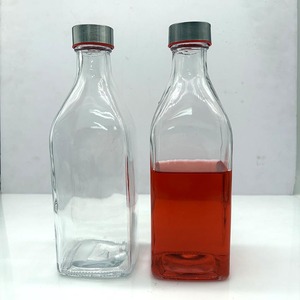 Botella <span class=keywords><strong>de</strong></span> Vidrio Cuadrada <span class=keywords><strong>de</strong></span> 1000 <span class=keywords><strong>ml</strong></span> para Jugo, Diseño 2026, con Tapa <span class=keywords><strong>de</strong></span> Acero Inoxidable, Grado Alimenticio, para Jugo, Bebidas, Agua, con Etiqueta y Logotipo Personalizados - Product Image 2