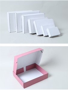 Meilleures ventes <span class=keywords><strong>2021</strong></span> - Boîte cadeau en carton ondulé solide pour avion, laminage mat, matériaux recyclés pour l'expédition de vêtements - Product Image 5
