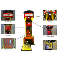 Neofuns Punch and Kick 3 Jeu d'arcade de boxe, machine de divertissement de rue à monnayeur, jeux électroniques de sport, sac de frappe, distributeur automatique, prix