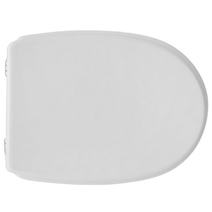 Sedile WC per Azzurra, Forma Pratica 6, Bianco, Lunghezza 50,5 cm, Larghezza 37,5 cm - Product Image 1