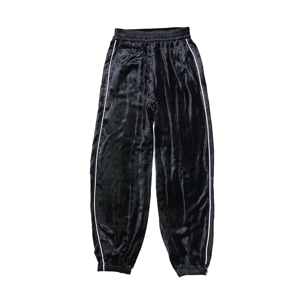 Pure Silk Velvet Pants Sports Hip Hop Street Style Full Length Trousers Yoga Gongfu Pants Wholesale MOQ 1pc