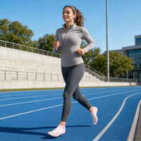 Chaussettes de course professionnelles personnalisées pour hommes et femmes, respirantes en maille, anti-ampoules, rembourrées, pour le sport