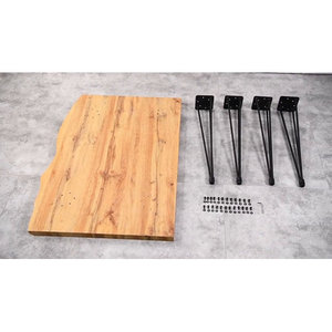 Tragbarer zusammenklappbarer Esstisch Küchentisch platzsparend Tropfenblatt Esstisch - Product Image 5