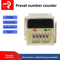 Compteur électronique authentique Baile DH48J/HD48J/HD48J avec mémoire préréglée 220V/24V/36V pour travaux d'installation