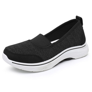 Baskets respirantes en tricot à enfiler pour femmes, chaussures de marche légères et antidérapantes, ballerines décontractées en maille - Product Image 5