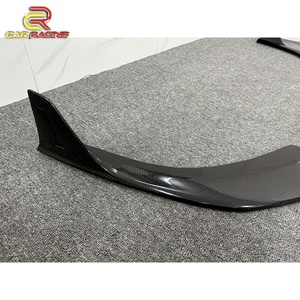 ลิ้นกันชนหน้าคาร์บอนไฟเบอร์แบบแห้งสำหรับรถยนต์แลมโบ ฮูราแคน LP580 ปี 2014-2018 ชุดแต่งคาร์บอนดิฟฟิวเซอร์หน้าแบบแยกส่วน - Product Image 2