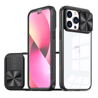 Coque de protection intégrale avec fenêtre coulissante pour iPhone 11 12 13 14 15 16 17 Pro Max – Accessoire mobile le plus vendu 2026