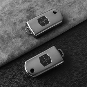 Weiche TPU Auto Remote Key Case Cover Shell für Mazda CX-<span class=keywords><strong>3</strong></span> CX30 CX-5 CX5 CX7 CX-9 CX8 2016 2017 2018 2019 TPU Shell <span class=keywords><strong>2</strong></span> Tasten Fob - Product Image 4