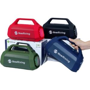 Nouvelle <span class=keywords><strong>enceinte</strong></span> portable <span class=keywords><strong>sans</strong></span> <span class=keywords><strong>fil</strong></span> d'extérieur NewRixing NR-3303 avec lumières colorées et connexion TWS - Product Image 1