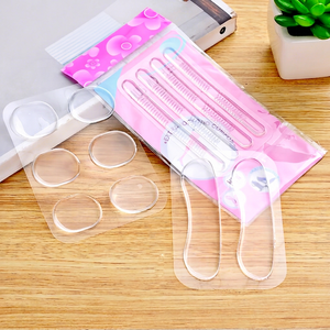 Transparent Invisible Heel Cushions Silicone Anti-Slip Washable Reusable Soft Comfortable 4 Pack for High Heels <b>Sneakers</b> <b>Leather</b> - Product Image 1