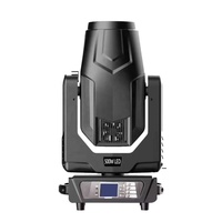 Iluminación de Cabeza Móvil 3 en 1 de 500W de Alta Potencia con LED de 6800K, Activación por Sonido, DMX512, Beam, Spot, Wash, Sistema de Mezcla de Colores CMY+CTO