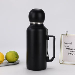 Nuevo Vaso Térmico de Acero Inoxidable de Gran Capacidad para Yerba <span class=keywords><strong>Mate</strong></span>, con Aislamiento al Vacío, con Cuchara y Pajita, Venta al por Mayor - Product Image 4