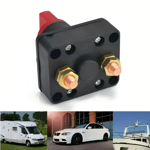 100A 12V interruptor de batería giratorio de encendido/apagado aislador de energía para coches yates barcos furgonetas autocaravanas - Product Image 4