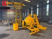 Bétonnière électrique diesel portable, directement de l'usine, pour les travaux de construction et de construction routière