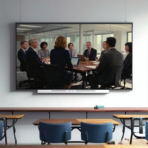 Carte intelligente d'éducation interactive UHD 4K OEM d'usine panneau de <span class=keywords><strong>tableau</strong></span> blanc électronique 55/65/75/86/98/110 pouces en blanc - Product Image 1