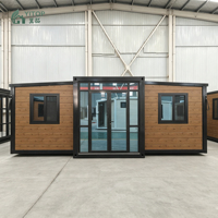 Casas Prefabricadas Modulares, Tecnología de Vivienda de Alta Gama, Casa Contenedor Expandible, Oficinas Móviles Pequeñas, Casa Contenedor Plegable Prefabricada de 20 pies