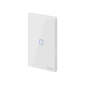 Pour T2 US 1C US Standard interrupteur de télécommande intelligent 1 voie <span class=keywords><strong>connexion</strong></span> tactile murale <span class=keywords><strong>WiFi</strong></span> facile pour maison intelligente - Product Image 5