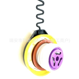 Bouchon de réservoir de carburant LR034129 jaune diesel pour véhicules Land Rover Jaguar, pièce en plastique - Product Image 3