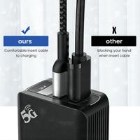 Cable USB A a C Trenzado de Carga Rápida de 240 W, Cable USB Tipo C a USB de Carga Rápida OEM de 1 M 2 M para Teléfono Android