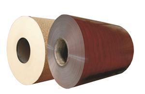 Renk kaplamalı çelik levha bobin 0.6mm PPGI ahşap baskı rulo çeşitli renkler fabrika fiyat Roll rulo çelik bobin - Product Image 6