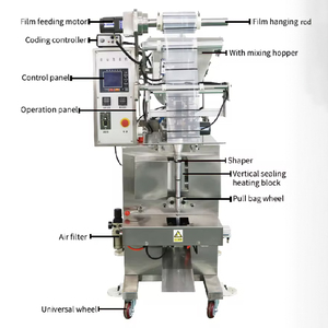 SJIII-SW300 100-1000ML Space-Saving Automatic High-Accuracy Wrapping Gluing Film Plastic PLC <b>Tomato</b> Paste Filling Sealing - Product Image 4