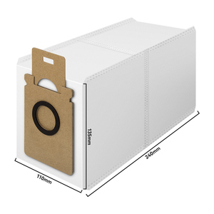<span class=keywords><strong>Bolsas</strong></span> <span class=keywords><strong>de</strong></span> Repuesto para <span class=keywords><strong>Aspiradora</strong></span> Roborock, <span class=keywords><strong>Bolsas</strong></span> <span class=keywords><strong>de</strong></span> Polvo Eléctricas <span class=keywords><strong>de</strong></span> Tela No Tejida H50 Ultra/ H60 Hub Pro para Uso Doméstico - Product Image 5