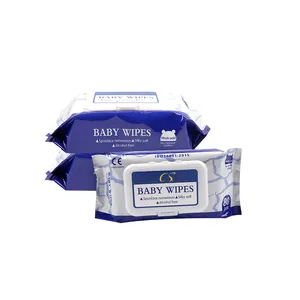 80 pcs cheap baby wet wipes high quality premium skin care baby individual pack with cover wet wipe