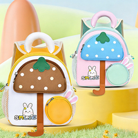 Nouveau sac à dos parapluie en forme de champignon pour enfants de maternelle, imperméable, ultra-léger, antibactérien et respirant
