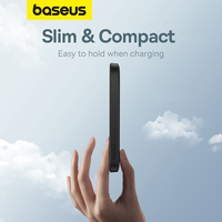Baseus Magnetic Mini, 95% neuf, batterie externe portable haute capacité à charge rapide pour les voyages, les affaires, les étudiants et l'utilisation en extérieur