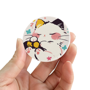 Aimant de réfrigérateur en résine de forme irrégulière, autocollant magnétique, impression UV personnalisable, vierge pour sublimation, moderne et durable - Product Image 2