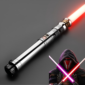 Épée prototype de haute précision Effets sonores réalistes <span class=keywords><strong>Sabre</strong></span> laser Revan Ghost Blaster Stabilité solide en métal <span class=keywords><strong>Sabre</strong></span> <span class=keywords><strong>lumineux</strong></span> - Product Image 1