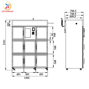 JFP OEM Factory Smart Preserved Flower Specialty Vending Machine Small Business Ideas Custom Design 24H Cold Storage Solution Fa - Product Image 5