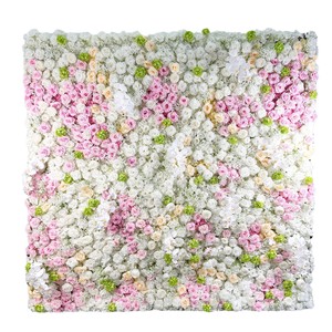 Fondo de Pared de Flores Artificiales, Flores Rosadas 5D, Decoración de Pared de Flores para Bodas, Decoración de Escenarios de Hotel, Fondo Decorativo - Product Image 6