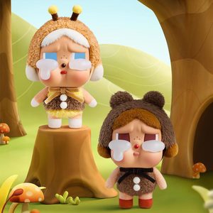 Figurines d'action personnalisées en vinyle PVC de la série CRYBABY Popmart Crying Again, boîte aveugle en peluche, pendentifs, jouets, cadeaux - Product Image 3