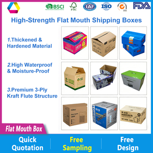 Boîtes d'expédition <span class=keywords><strong>en</strong></span> <span class=keywords><strong>carton</strong></span> ondulé à double paroi, écologiques, robustes, avec logo personnalisé et couleur personnalisée, pour la livraison d'usine de chaussettes - Product Image 4