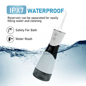 เครื่องทำความสะอาดช่องปากแบบพกพา <span class=keywords><strong>Waterpulse</strong></span> 5 โหมด 350 มล. ชาร์จซ้ำได้ ไร้สาย เครื่องฉีดน้ำทำความสะอาดฟัน - Product Image 2