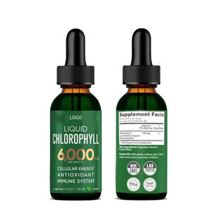 Gouttes liquides de chlorophylle OEM 6000mg de chlorophylle liquide en vrac Perte de poids Booster le système immunitaire en vrac Organique Vegan - Product Image 2